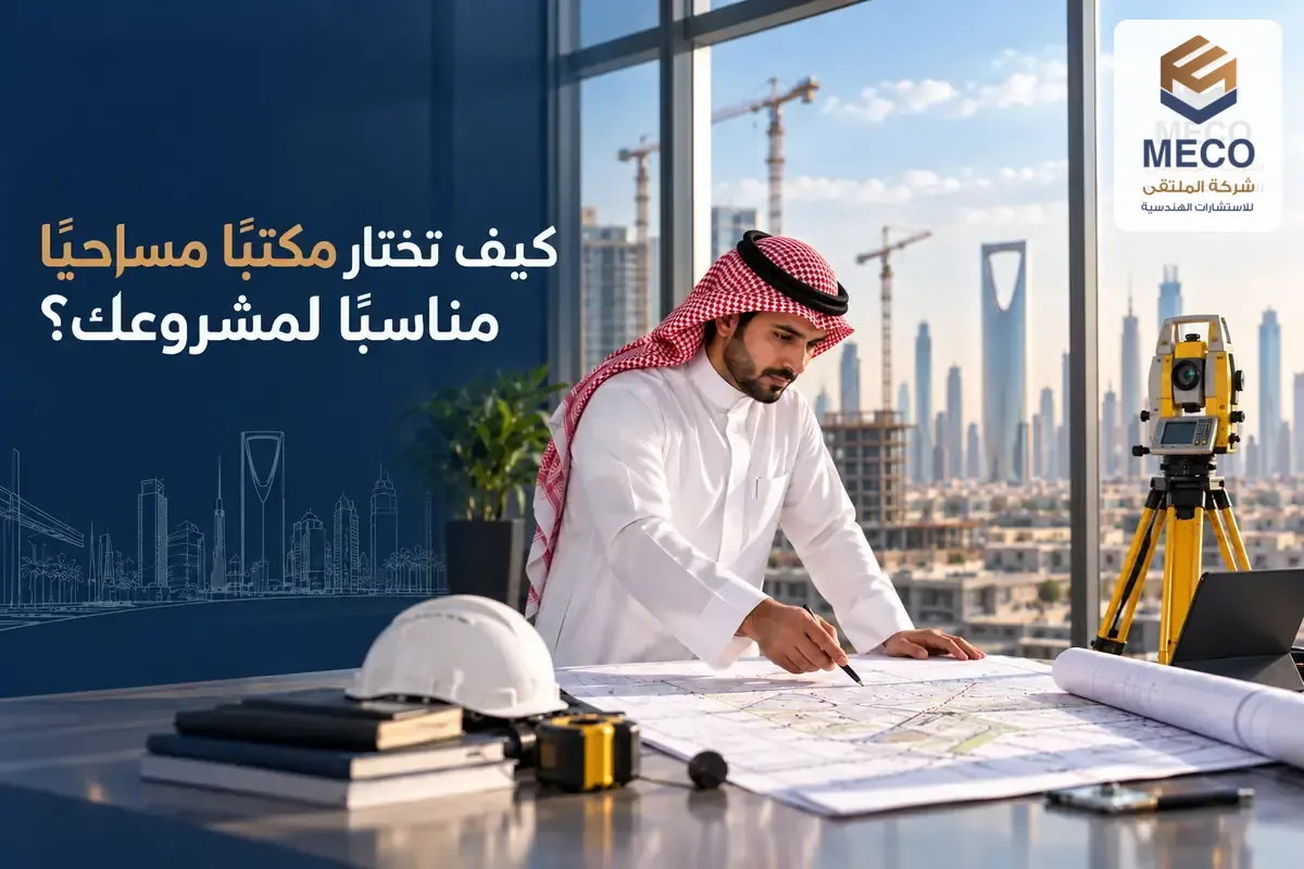 كيف تختار مكتب مساحي مناسب لمشروعك؟