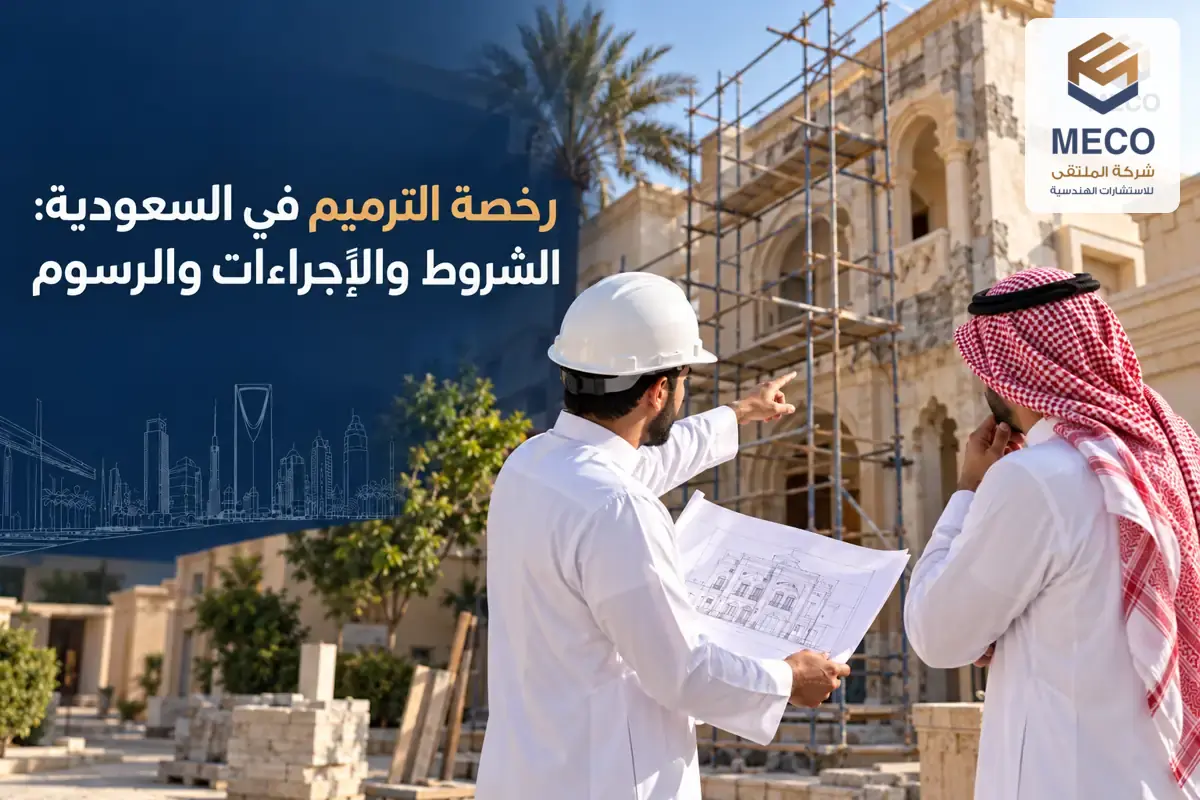 رخصة الترميم في السعودية: الشروط والإجراءات والرسوم