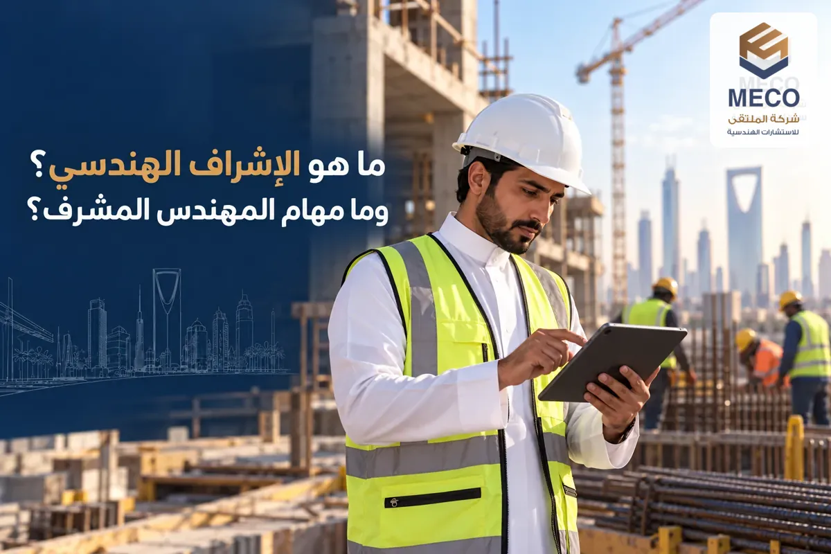 ما هو الإشراف الهندسي؟ وما مهام المهندس المشرف؟