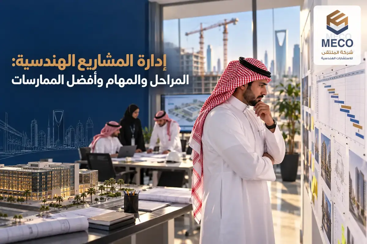 إدارة المشاريع الهندسية - المراحل والمهام وأفضل الممارسات