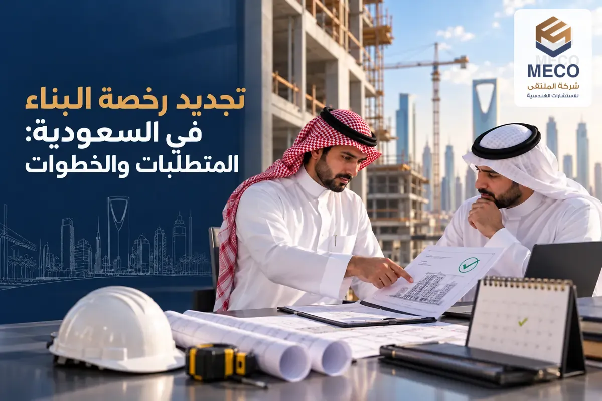 تجديد رخصة البناء في السعودية - المتطلبات والخطوات