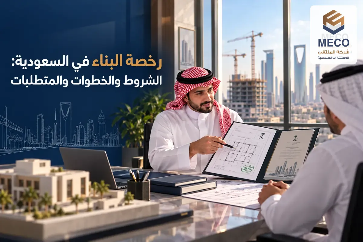 رخصة البناء في السعودية - الشروط والخطوات والمتطلبات