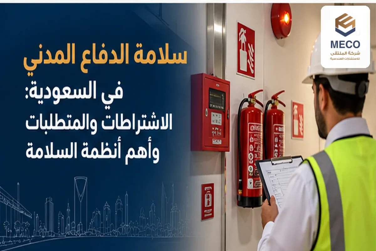 سلامة الدفاع المدني في السعودية: الاشتراطات والمتطلبات وأهم أنظمة السلامة