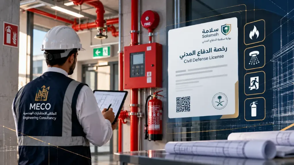 رخصة الدفاع المدني في السعودية _ الشروط وطريقة الإصدار
